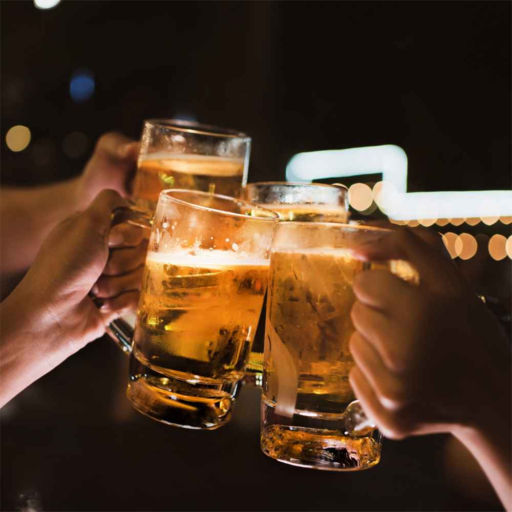 drinking too much before bed time