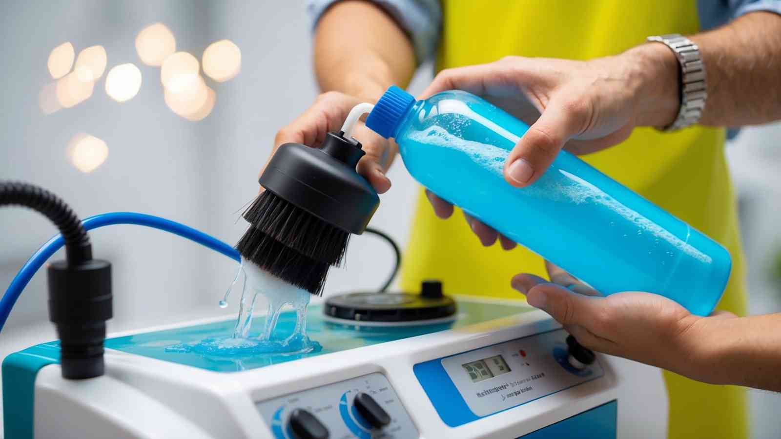 how to maintain the electrolysis unit