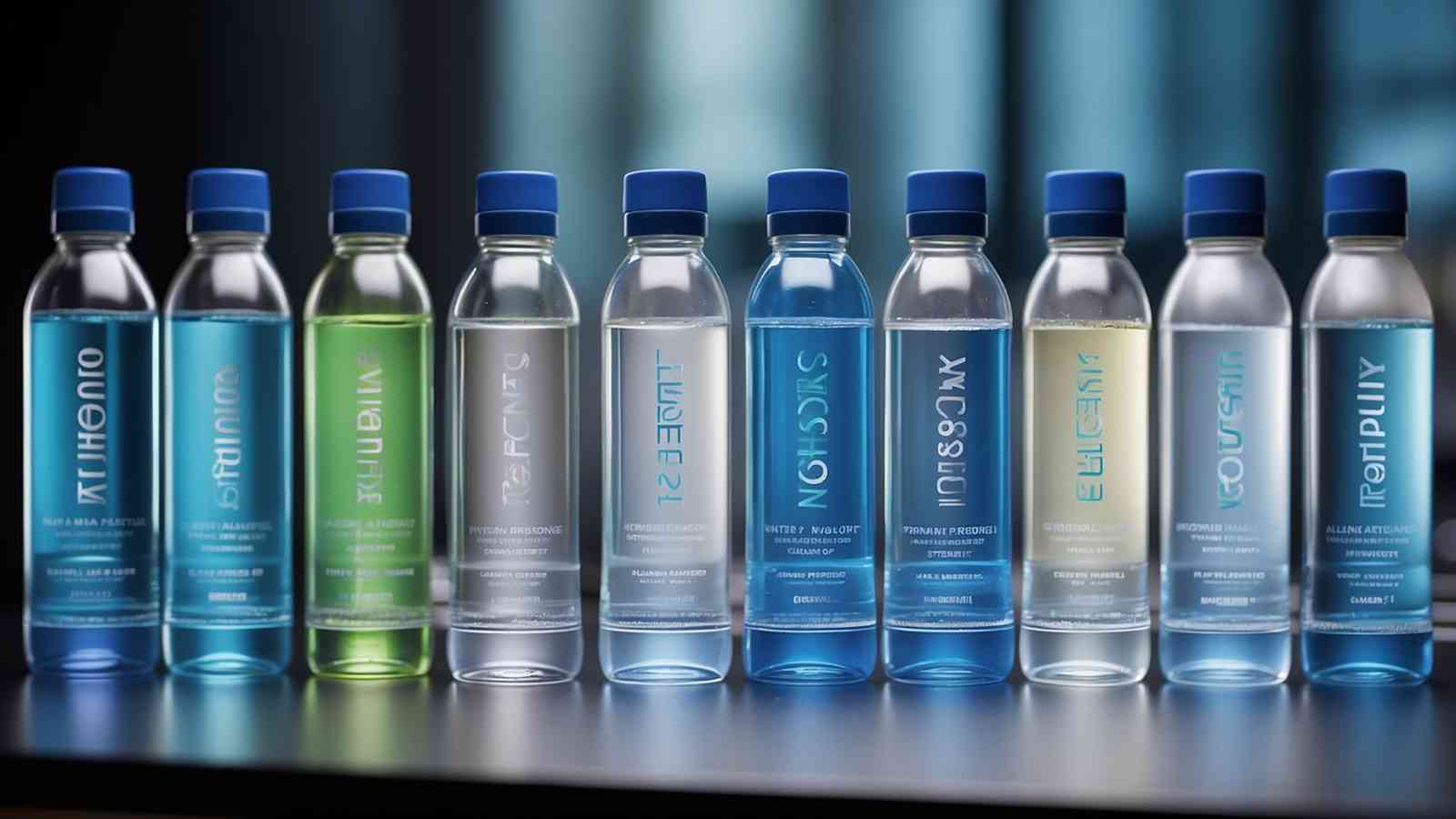 hydrogen and alkaline water brands