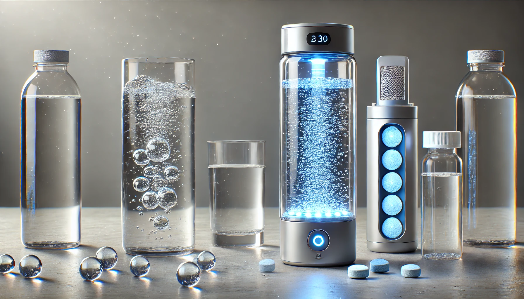 hydrogen water tablets vs bottle